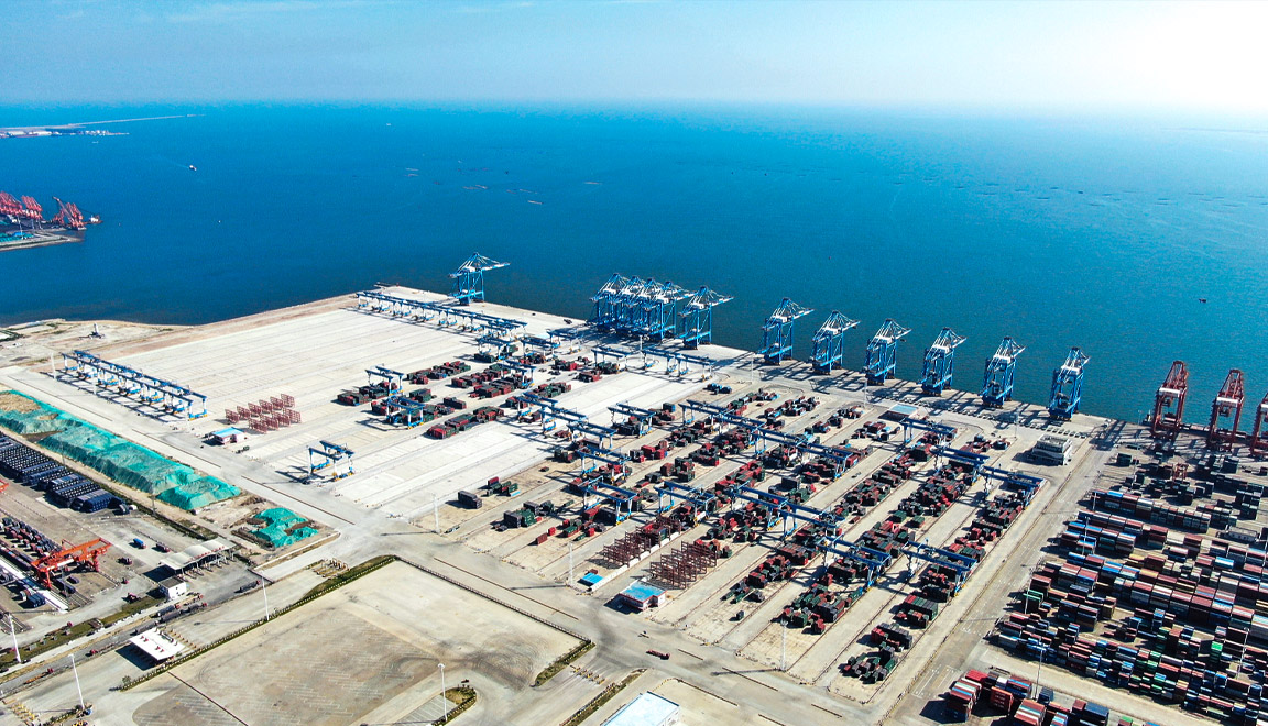 钦州自动化集装箱码头工程