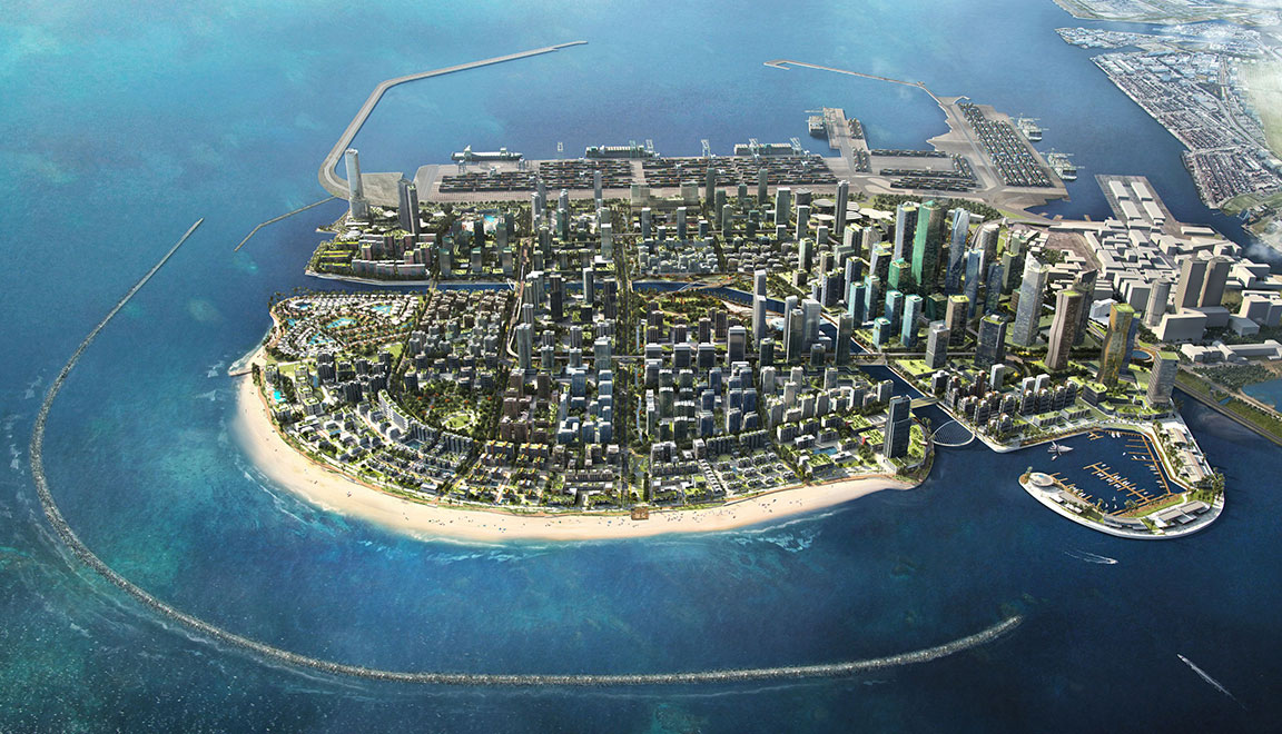 斯里兰卡科伦坡港口城发展项目一期工程