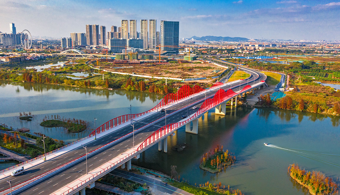 佛山市顺德区环湖路桂畔海大桥